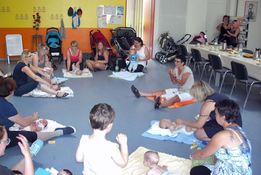 Mutter-Kind-Fr&uuml;hst&uuml;ck im Freizeitzentrum