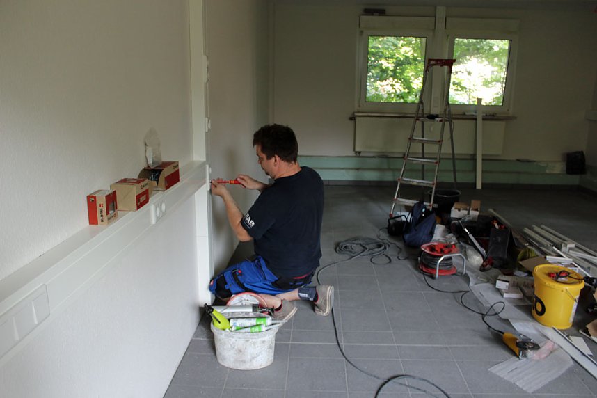 Kreativzentrum im Bau