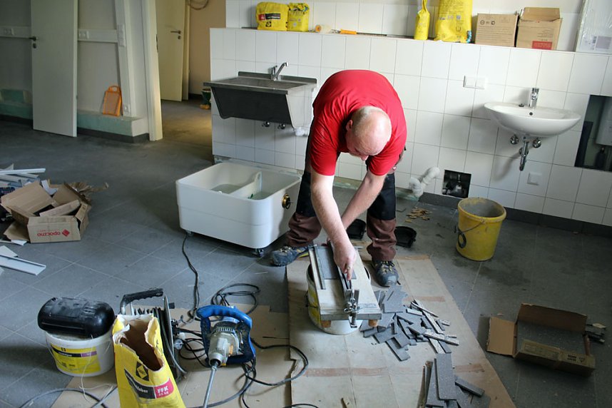 Kreativzentrum im Bau