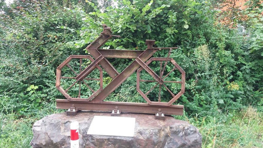 An der "neuen" Schrankenanlage