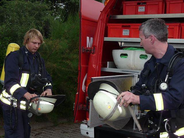 Feuerwehr&uuml;bung Stockhausen