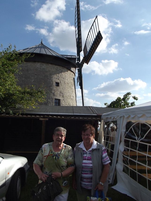 &Uuml;berraschungsfahrt des WB 4 f&uuml;hrte zur M&uuml;hle Erna