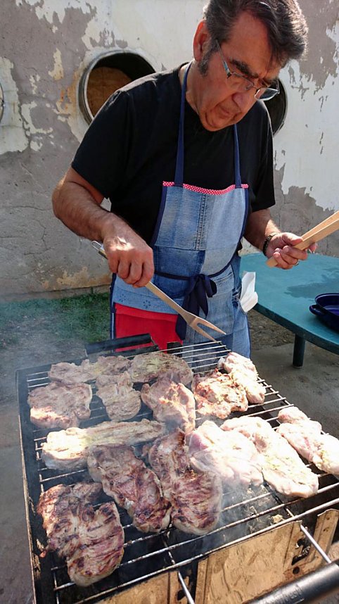 Linke Stadtratsfraktion grillte in Arterner Suppenk&uuml;che