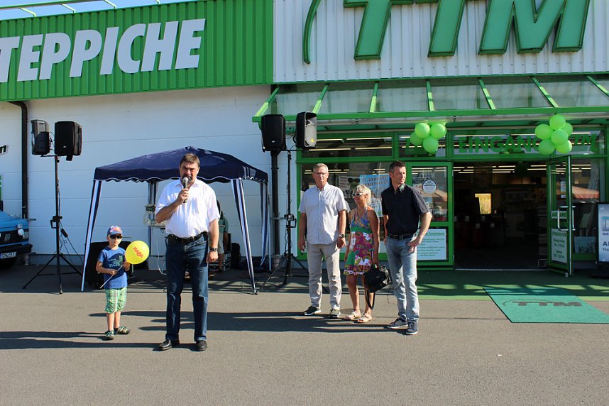 Gewerbegebietsfest schon gut besucht