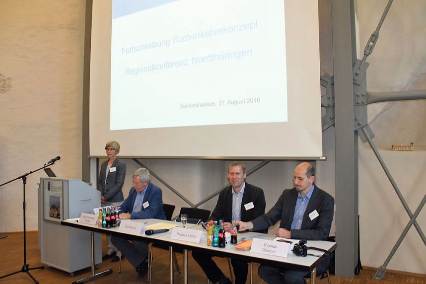 &Uuml;ber Radverkehrskonzept diskutiert