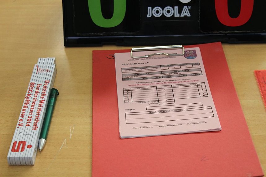 1. Europameisterschaft Bosseln in Sondershausen