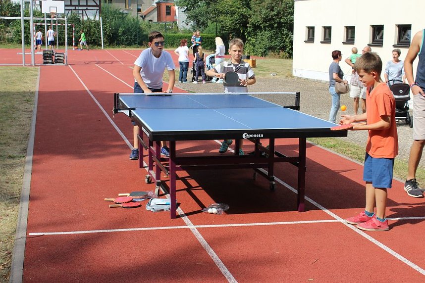 Was f&uuml;r ein Andrang beim Schulfest!