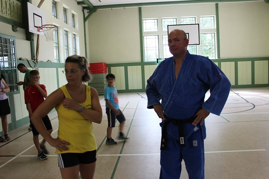 Was f&uuml;r ein Andrang beim Schulfest!