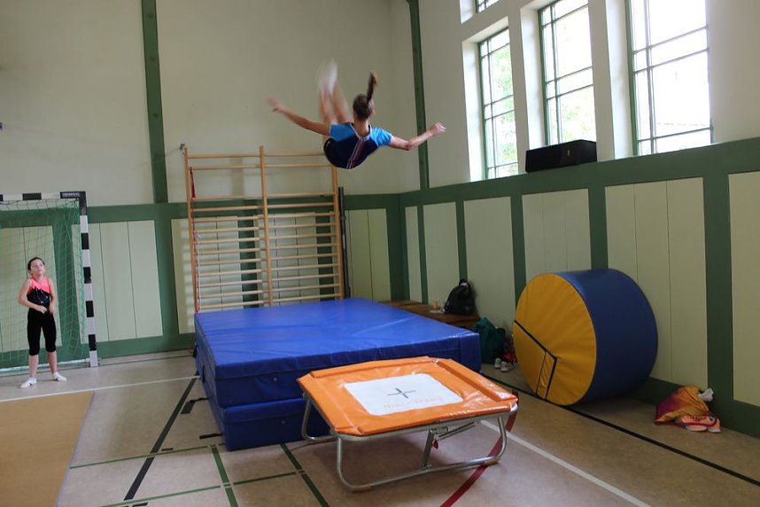 Was f&uuml;r ein Andrang beim Schulfest!