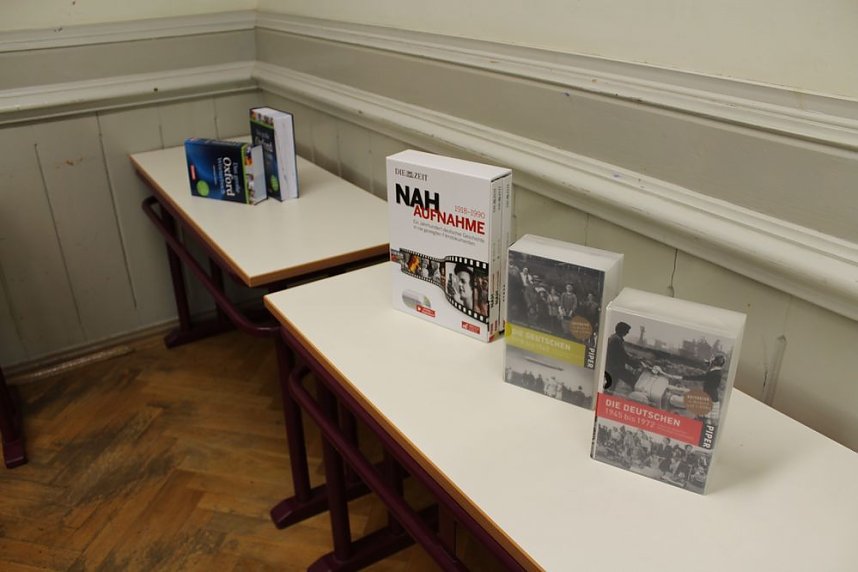 Was f&uuml;r ein Andrang beim Schulfest!