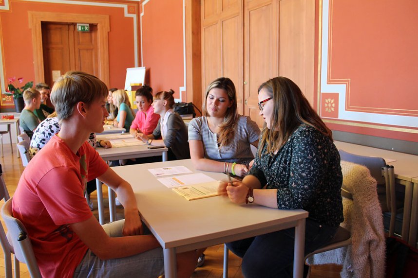 Speed Dating im Berufsschulzentrum
