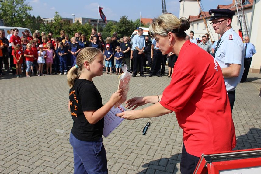 24. Kreisausscheid der Jugendfeuerwehren in Sondershausen