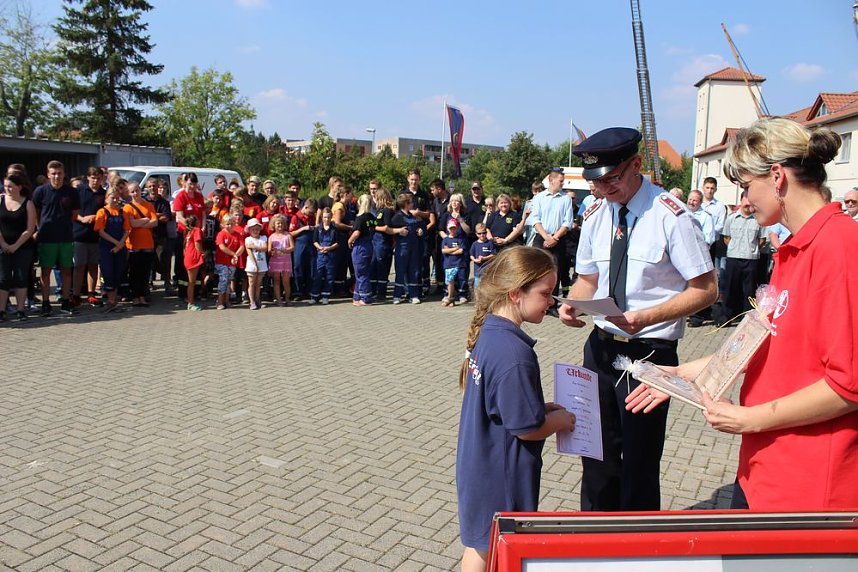 24. Kreisausscheid der Jugendfeuerwehren in Sondershausen