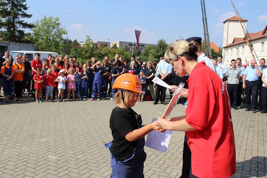 24. Kreisausscheid der Jugendfeuerwehren in Sondershausen
