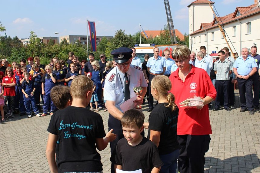 24. Kreisausscheid der Jugendfeuerwehren in Sondershausen