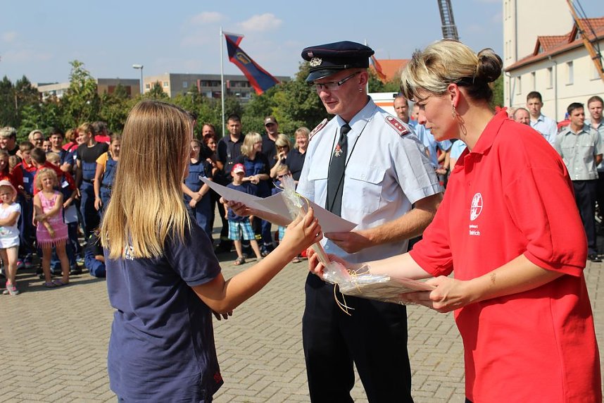 24. Kreisausscheid der Jugendfeuerwehren in Sondershausen