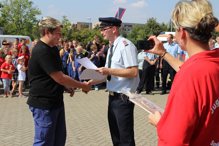 24. Kreisausscheid der Jugendfeuerwehren in Sondershausen