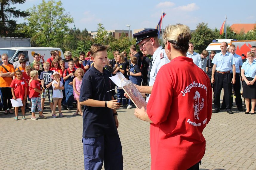 24. Kreisausscheid der Jugendfeuerwehren in Sondershausen