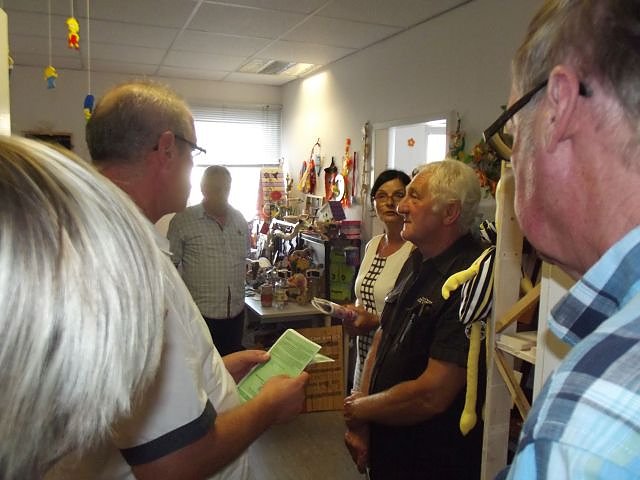 AG Projekte weilte bei den Gartenfreunden im Kyffh&auml;userkreis