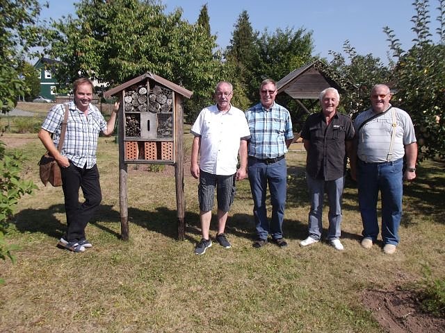 AG Projekte weilte bei den Gartenfreunden im Kyffh&auml;userkreis