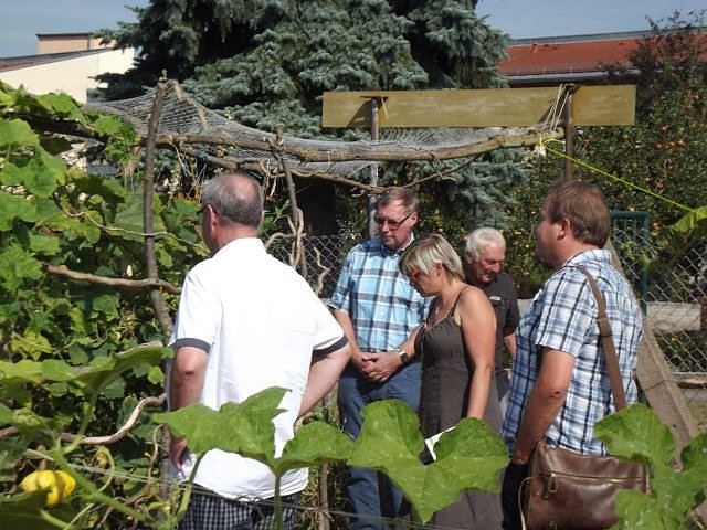 AG Projekte weilte bei den Gartenfreunden im Kyffh&auml;userkreis