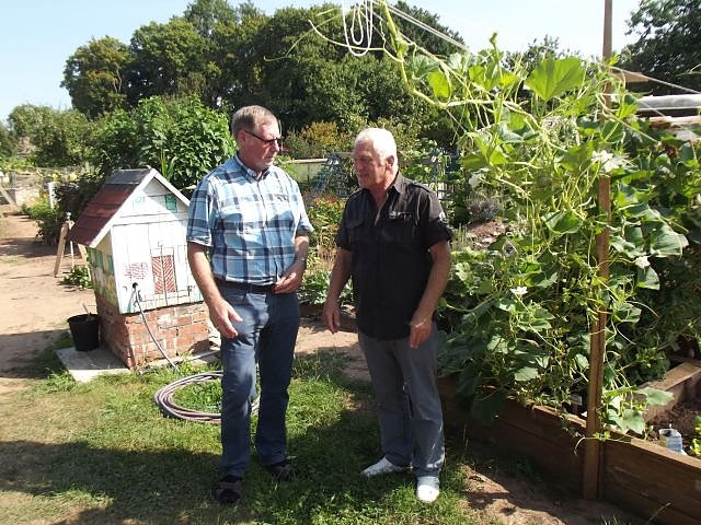 AG Projekte weilte bei den Gartenfreunden im Kyffh&auml;userkreis