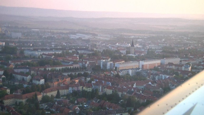 S&uuml;dharz und Kyffh&auml;user von ganz oben