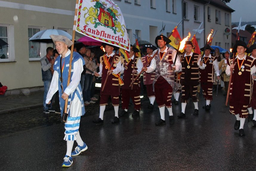 Bauernheer wurde wieder nass gemacht