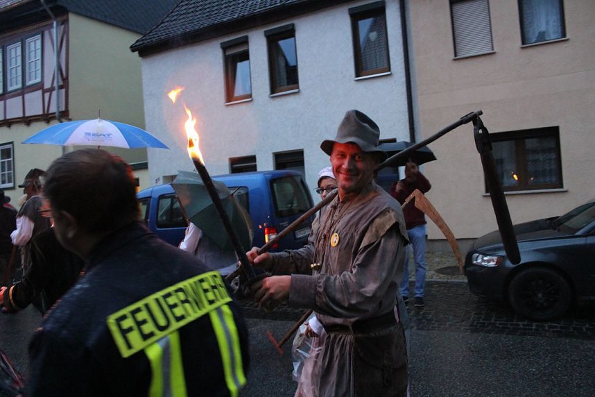 Bauernheer wurde wieder nass gemacht
