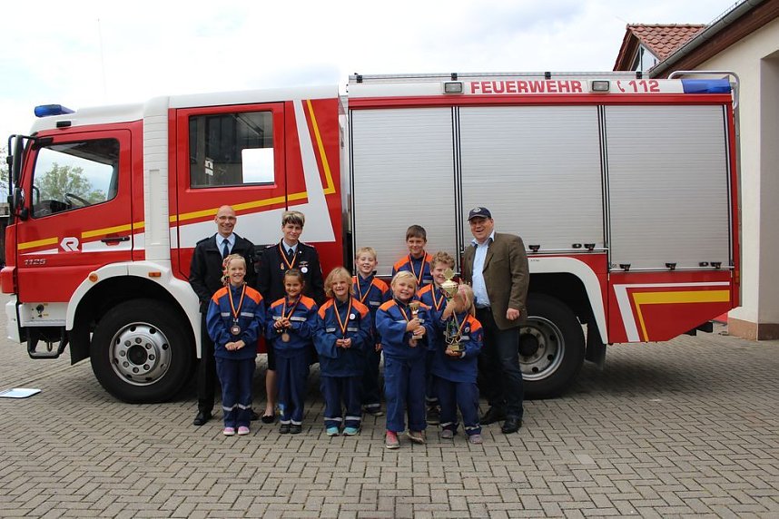 Medaillen &uuml;bergeben