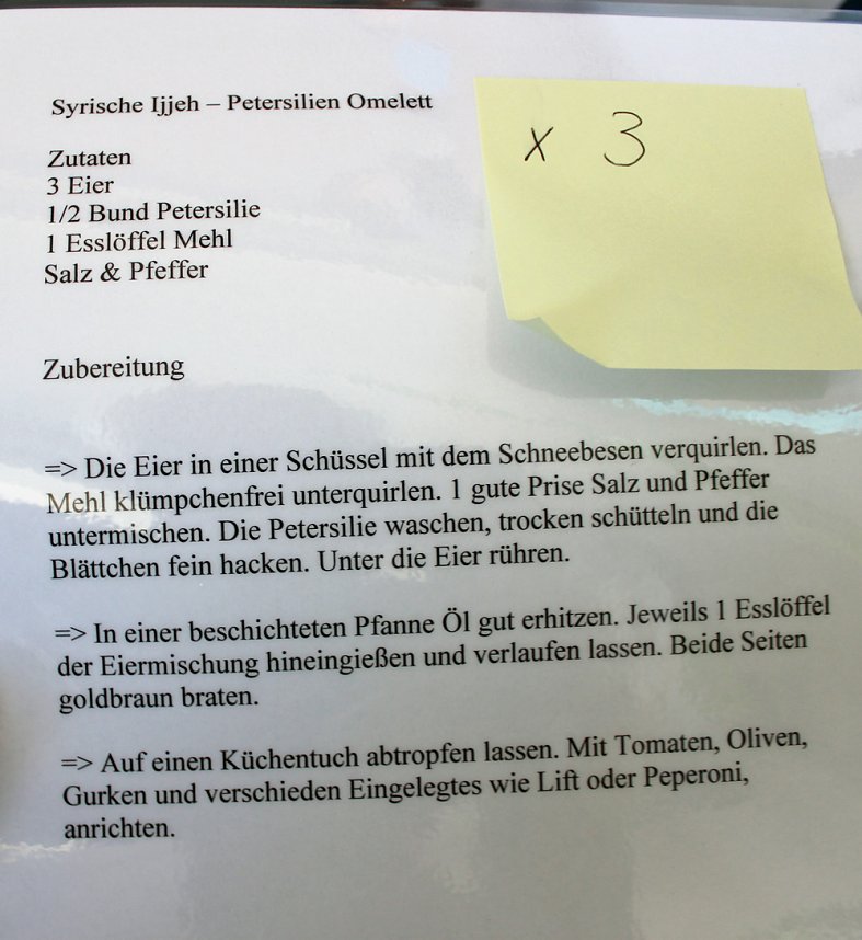 In Sondershausen international gekocht