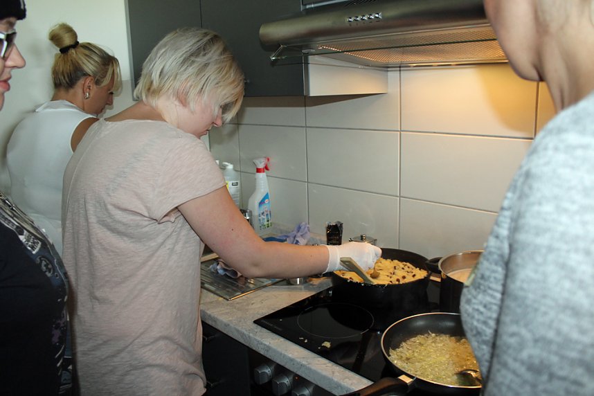 In Sondershausen international gekocht