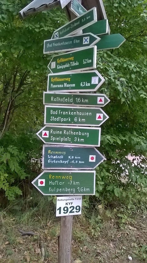 Wanderweg verschwunden