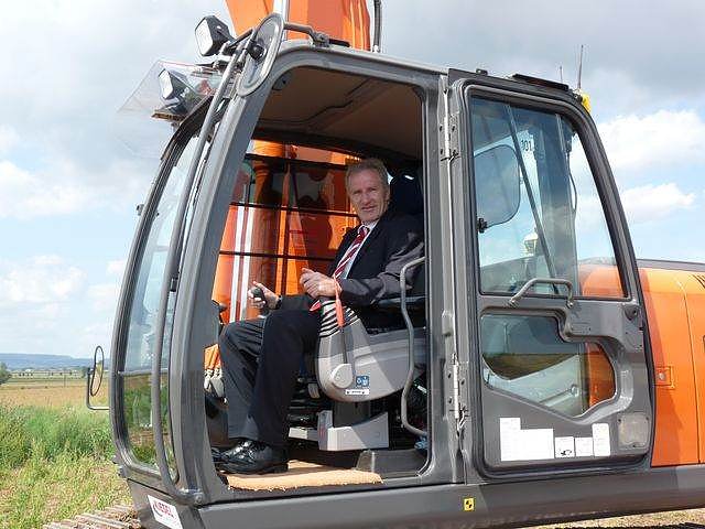 Spatenstich Weiterbau A 71