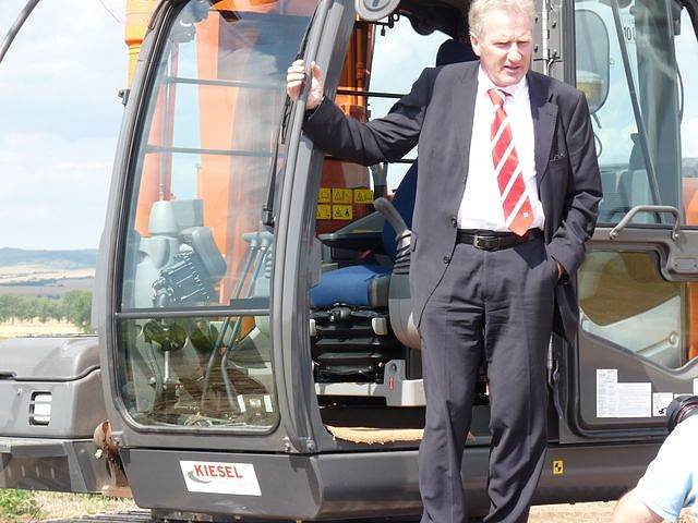 Spatenstich Weiterbau A 71