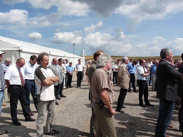 Spatenstich Weiterbau A 71