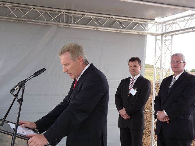 Spatenstich Weiterbau A 71