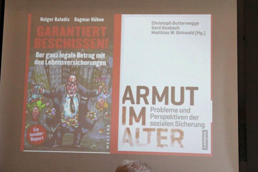 Statt Altersarmut � Rente rauf!