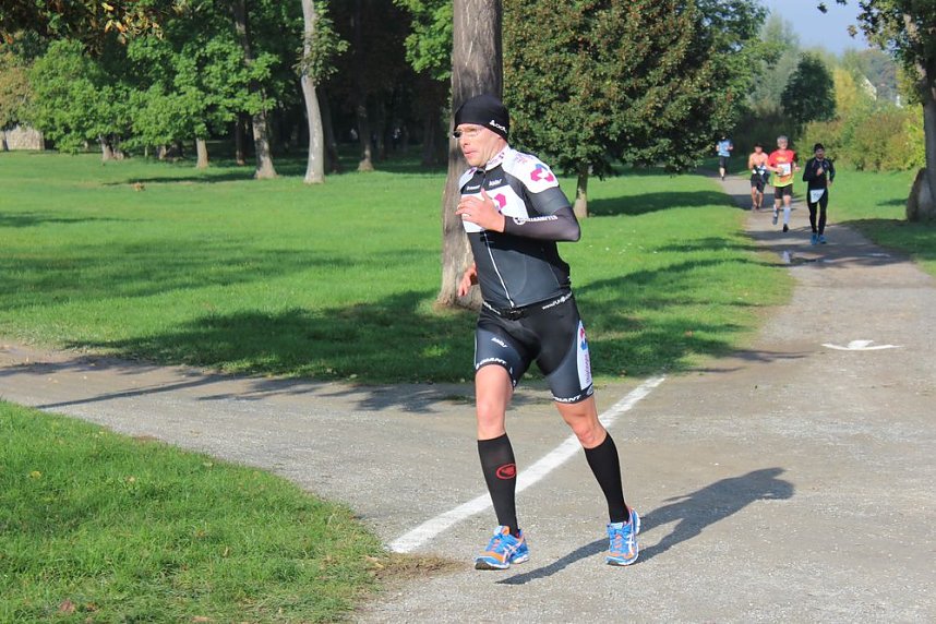 Die langen Strecken beim Stadtparklauf