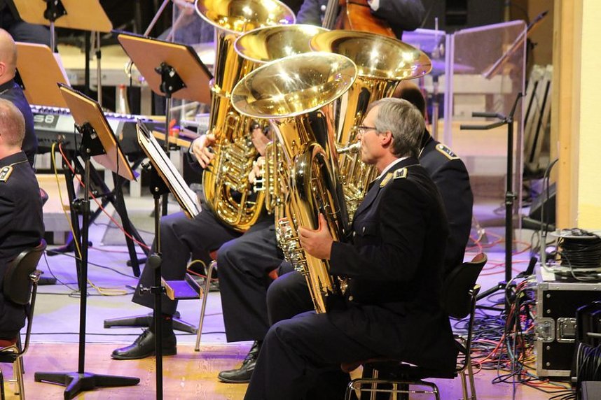 Luftwaffenmusikkorps Erfurt begeisterte