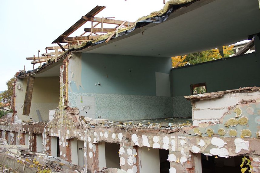 Offizieller Start Abriss Franzbergschule