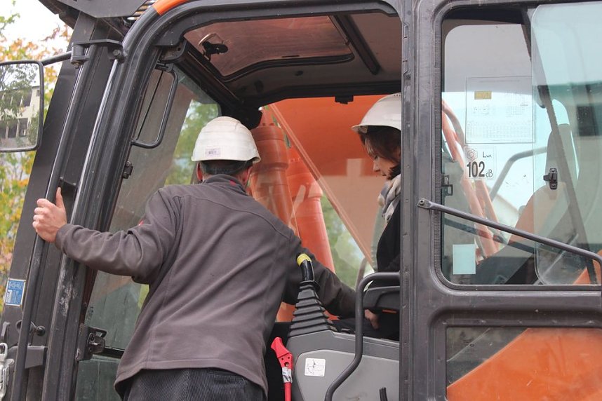 Offizieller Start Abriss Franzbergschule