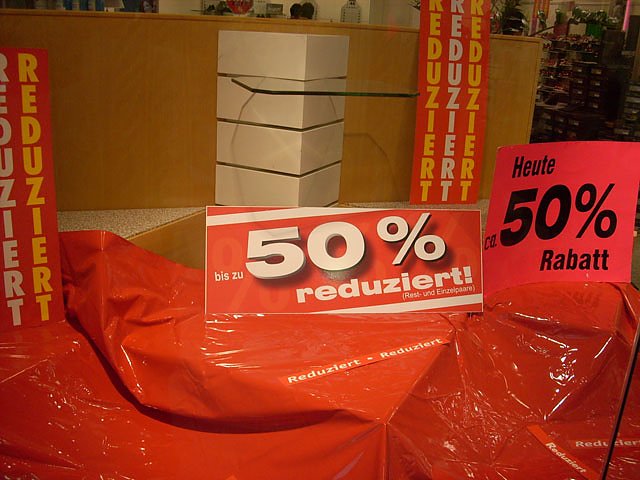 Sommerschlussverkauf SDH