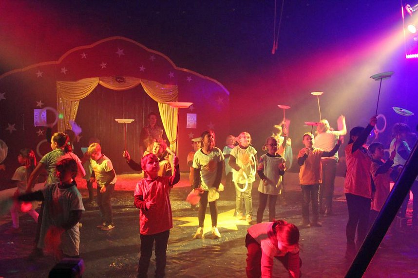 Sehr sehenswertes Zirkusprojekt