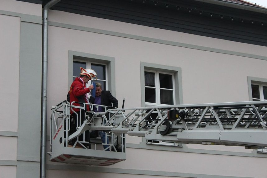 Nach Umzug Rathaus gest&uuml;rmt