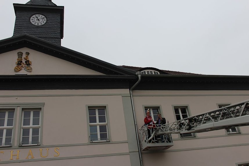 Nach Umzug Rathaus gest&uuml;rmt