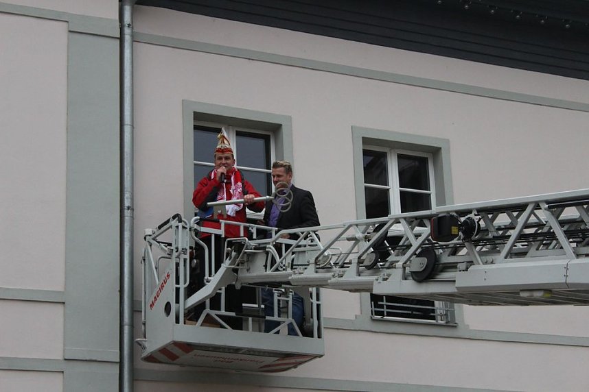 Nach Umzug Rathaus gest&uuml;rmt