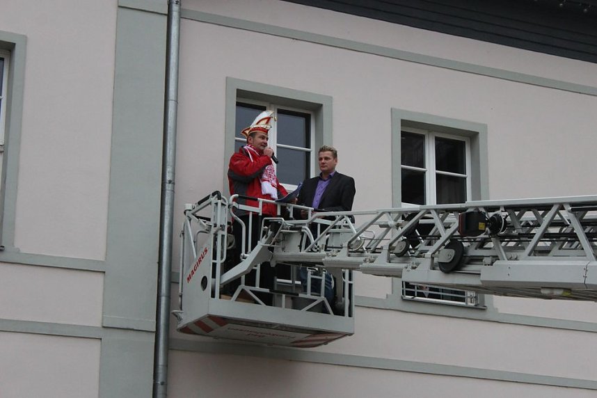 Nach Umzug Rathaus gest&uuml;rmt