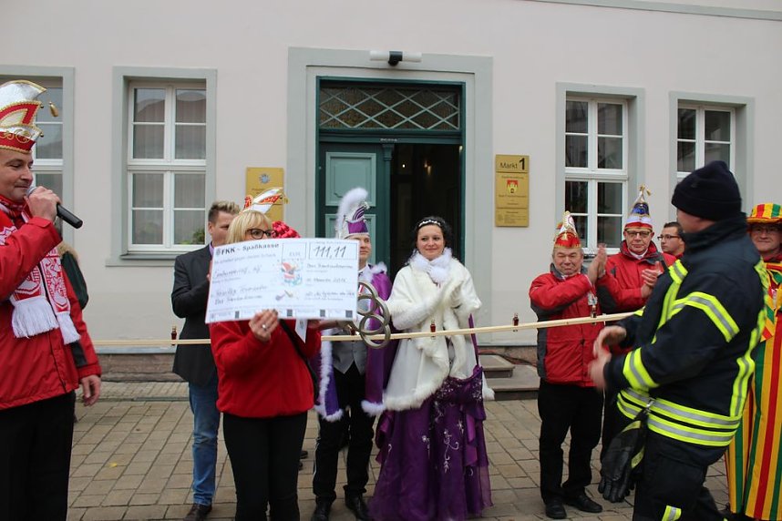 Nach Umzug Rathaus gest&uuml;rmt