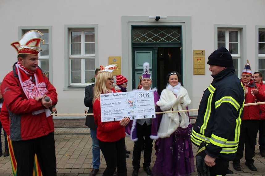 Nach Umzug Rathaus gest&uuml;rmt